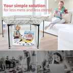 Portable Folding Playard for Babies, Toddler Indoor & Outdoor Play