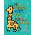 My First Toddler Coloring Book: Fun with Numbers, Letters, Shapes, Colors, and Animals! - Paperback