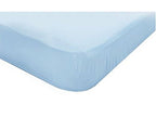 Sleep in Comfort Baby Solid Jersey Knit Fitted/portable Crib Sheet