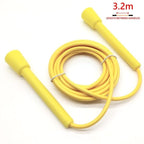 Simple Kids Jump Skip Rope Beaded Sports Segmented Jump Rope For Fitness Classic Beaded Jump Ropes For Physical Education Gym Glass Personal Use Premium Skipping Rope For Kids