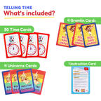 Telling Time Card Pack