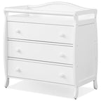 Baby Changing Table Infant Diaper with 3 Drawers and Safety Belt